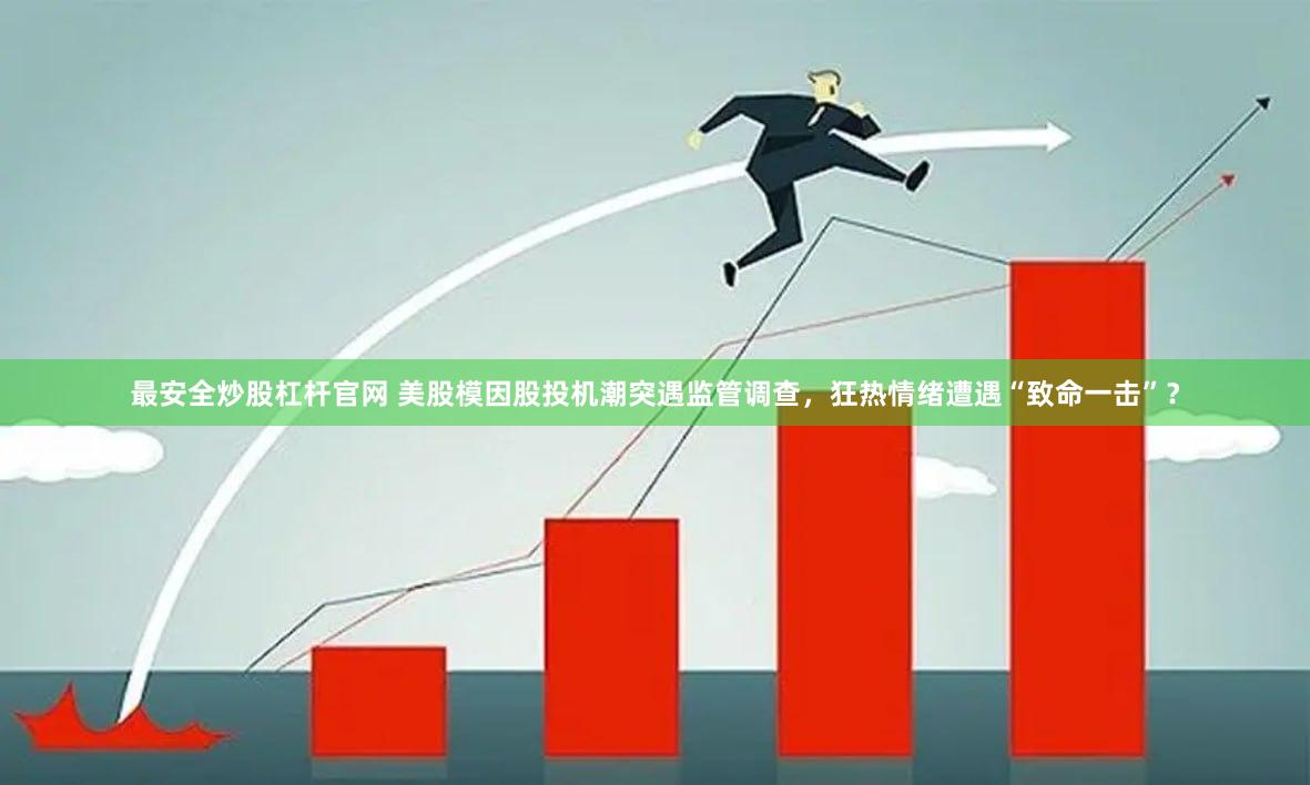 最安全炒股杠杆官网 美股模因股投机潮突遇监管调查，狂热情绪遭遇“致命一击”？