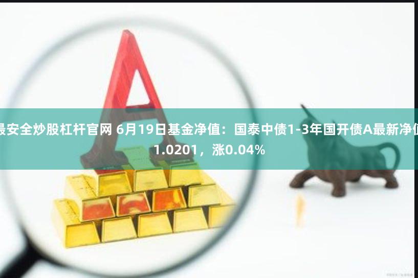 最安全炒股杠杆官网 6月19日基金净值：国泰中债1-3年国开债A最新净值1.0201，涨0.04%