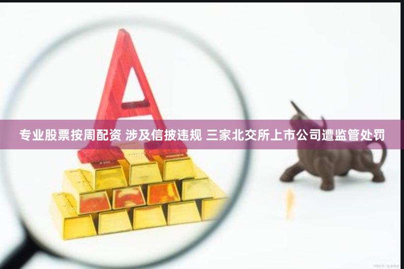 专业股票按周配资 涉及信披违规 三家北交所上市公司遭监管处罚
