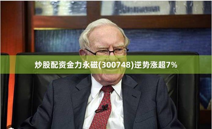炒股配资金力永磁(300748)逆势涨超7%