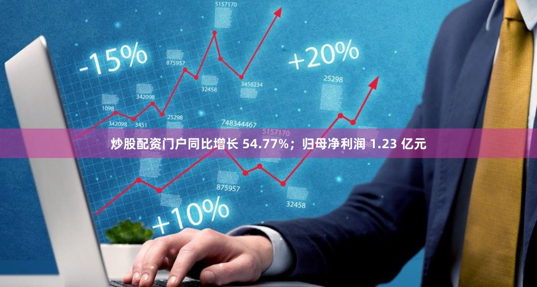 炒股配资门户同比增长 54.77%；归母净利润 1.23 亿元